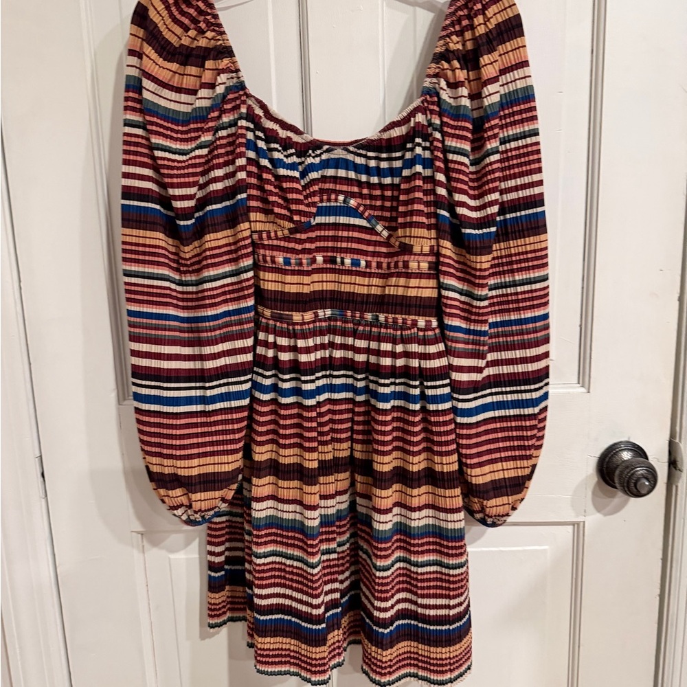 Zara Multicolor Striped Dress